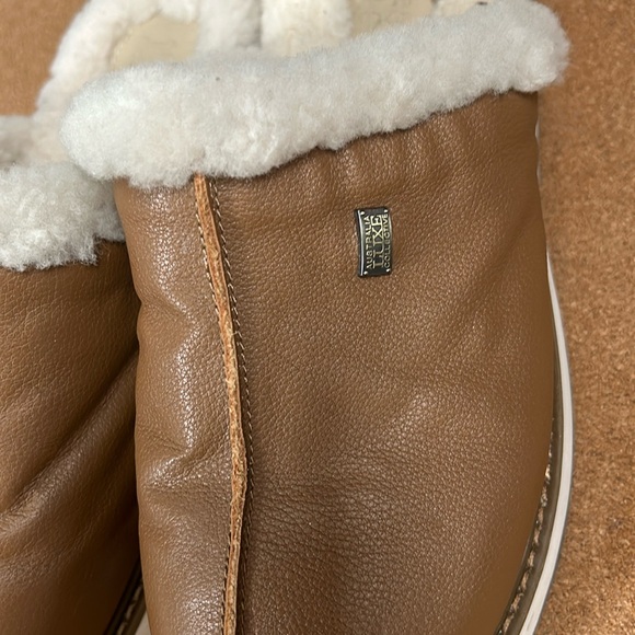 AUSTRALIA LUXE COLLECTIVE Supper Beva Leather Slippers - Women’s Size 8 - Picture 10 of 16